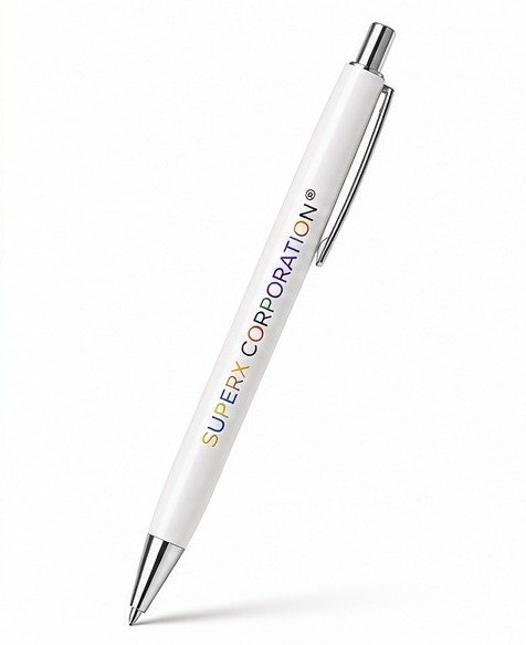 SuperX branded pen